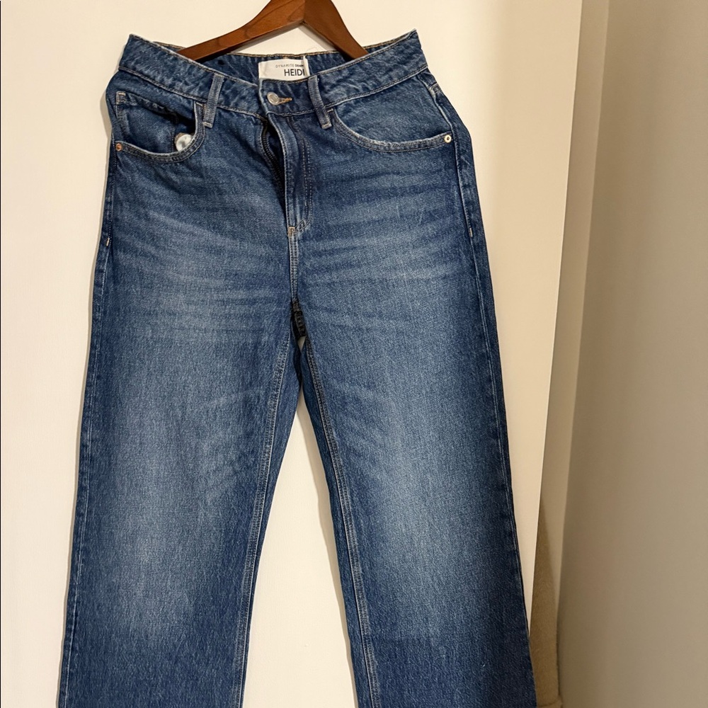 Women’s Heidi Wide Leg Jeans (Dynamite ). Size 6/28.